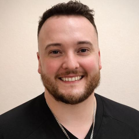 Portrait of Dr Alex Pancake